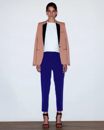Pantalon Electric Blue Resort 2010 par Phoebe Philo