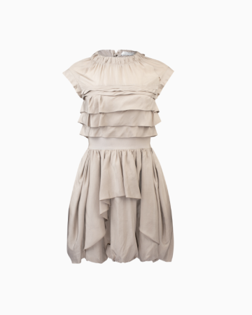 Robe Clémence Ruffled