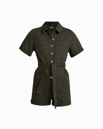 Combinaison Khaki Button Down Denim