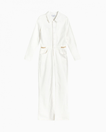 Combinaison Denim Blanche