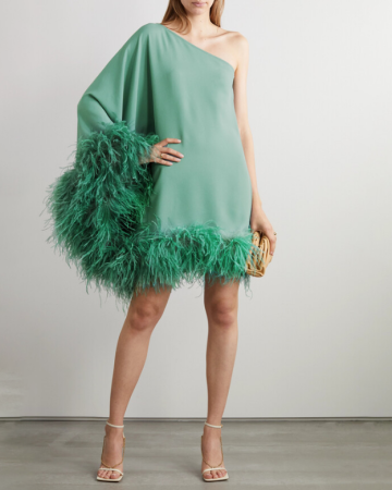 Robe Plumes Piccolo Ubud Verte