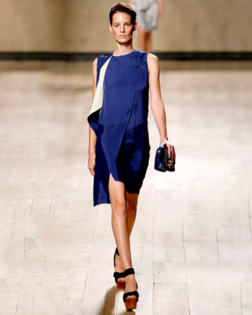 Robe Archive Drapée SS2010 par Phoebe Philo