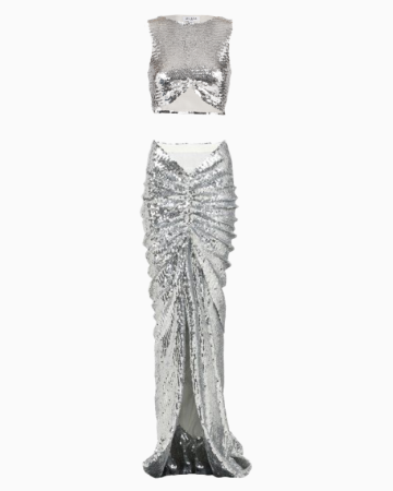 Ensemble Rare Silver Sequin